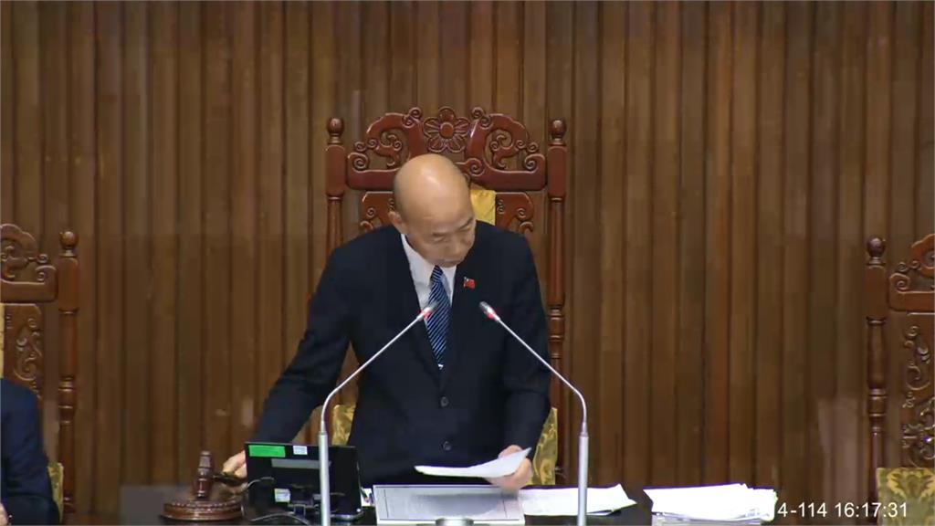 財劃法再修正 政院估明年舉債5638億、綠發起「致電韓國瑜」擋送案