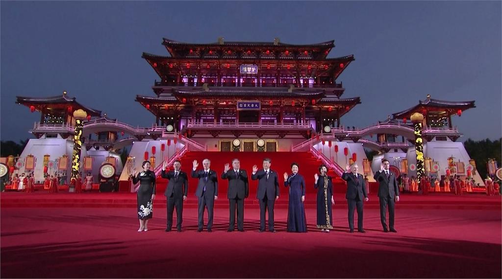 中國在西安舉辦中國中亞峰會。圖／路透社