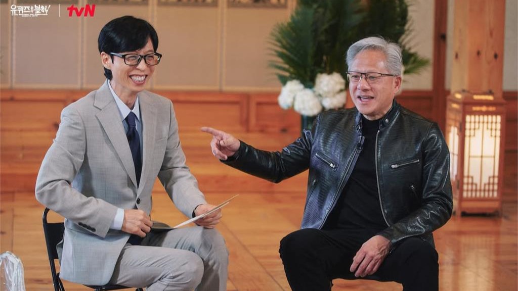 黃仁勳登《劉QUIZ》自曝是華莎粉絲 劉在錫嚇：新歌會再度走紅