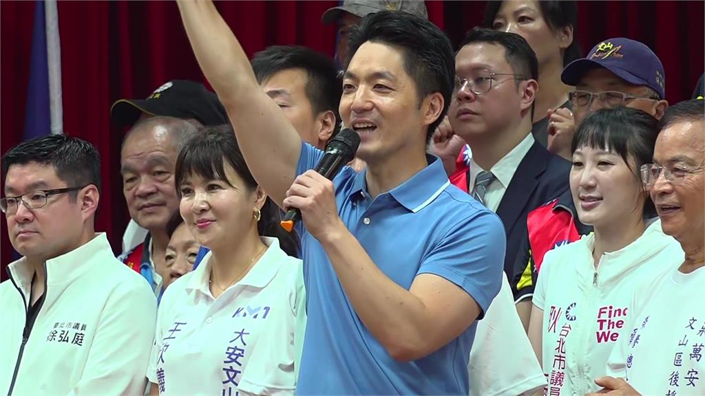 蔣萬安首場後援會從深藍文山區出發 霸氣護子喊「有事衝著我來」