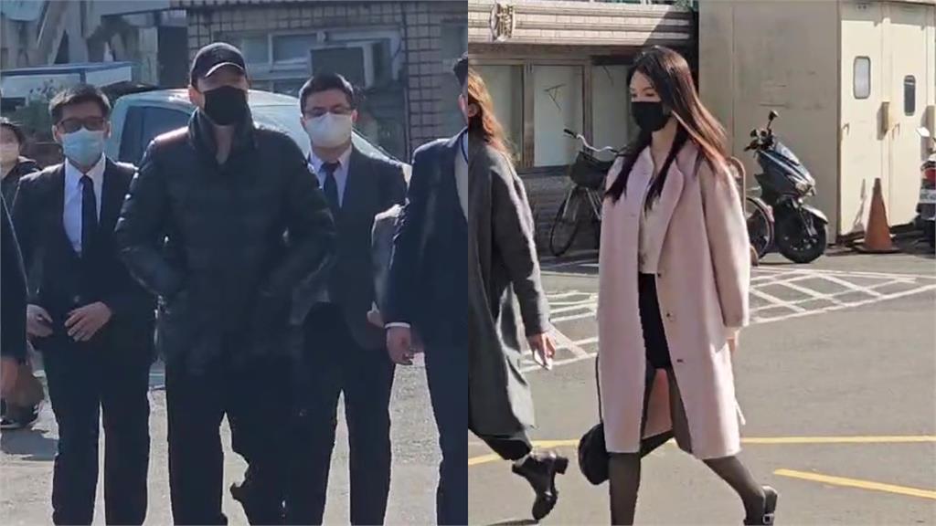 閃兵查個資案外案！王大陸情侶檔出庭放閃 女友小名曝光