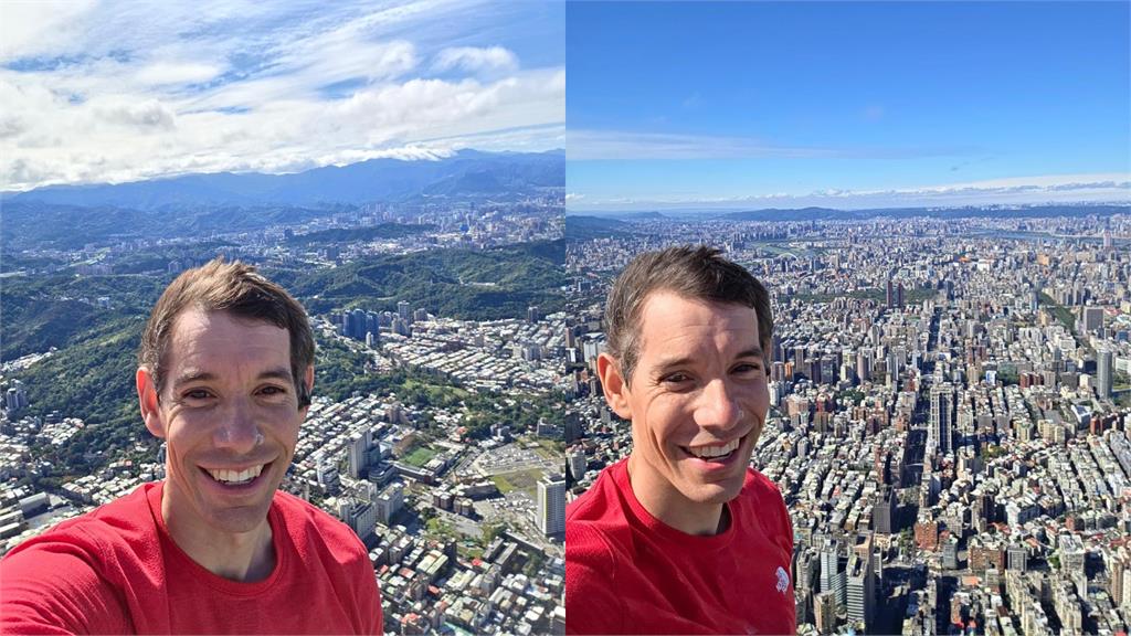 霍諾德離台前曬101頂端自拍！讚「令人驚嘆的高塔」網友：歡迎再來