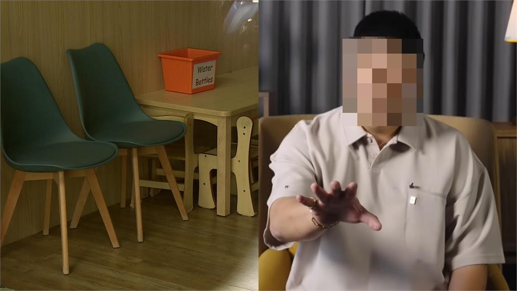 知名YouTuber控女兒在幼兒園遭虐待。圖／台視新聞、翻攝自YouTube