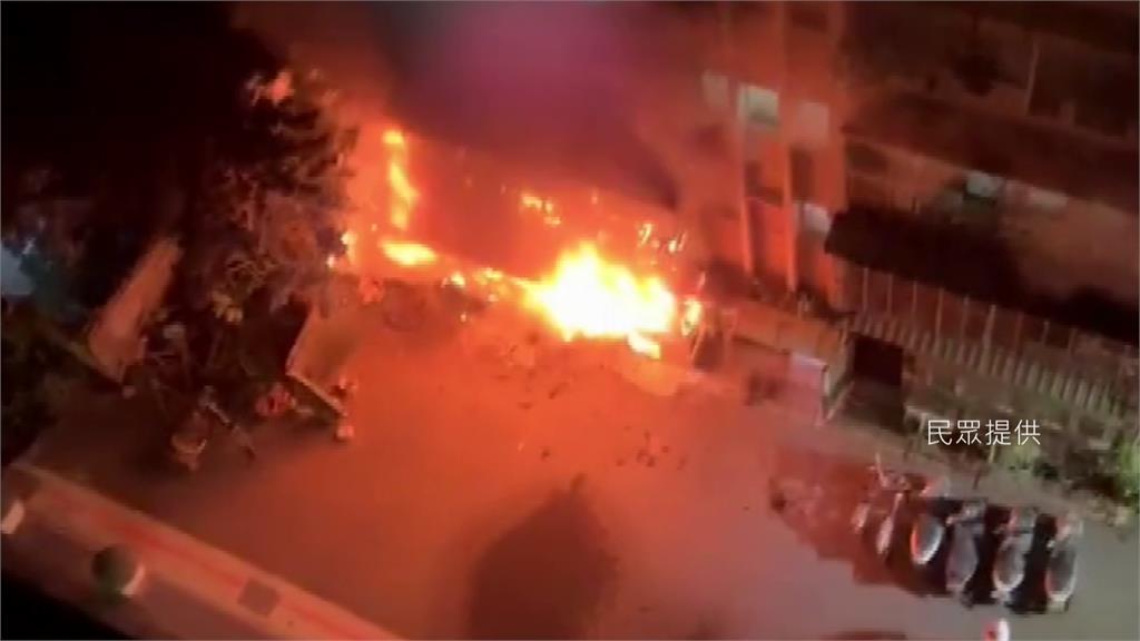 北投義理街民宅清晨火災 警消救出7住戶、1婦預防性給氧