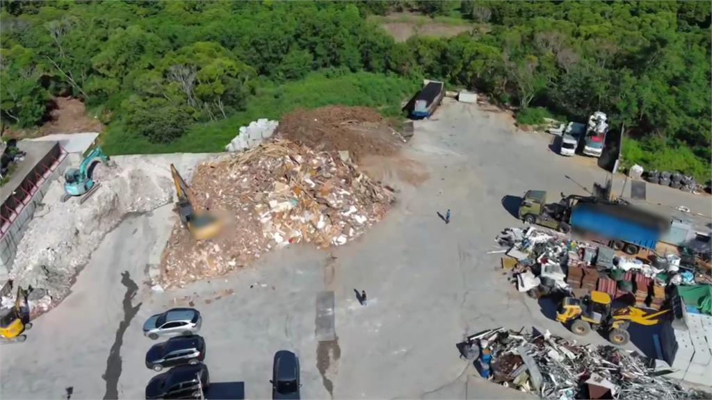 租地佯稱停車場收受廢棄物 不法所得逾2300萬、中檢共起訴104人