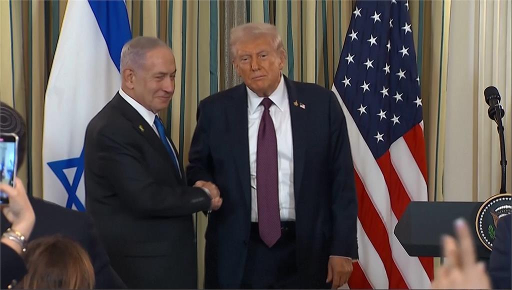 首位非公民獲獎者！納坦雅胡宣布授予川普「以色列獎」