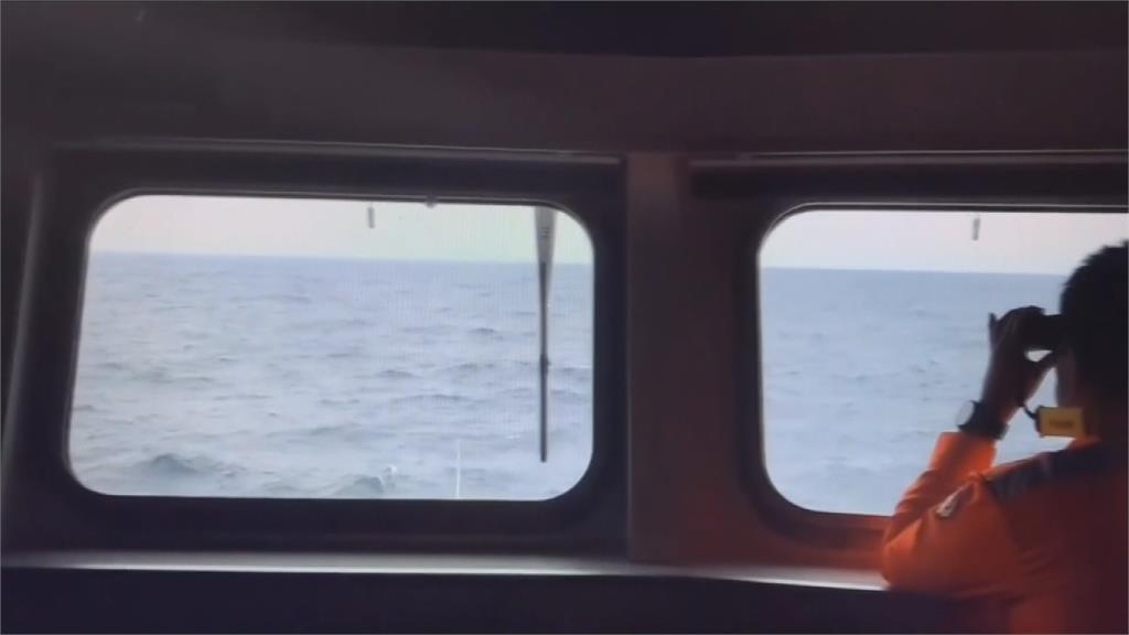 海虎潛艦落水人員救生衣凌晨尋獲。圖／台視新聞（資料畫面）