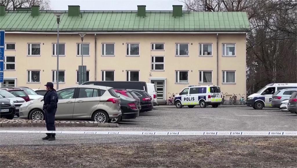 芬蘭南部一所學校發生槍擊案，造成學生1死2重傷。圖／路透社