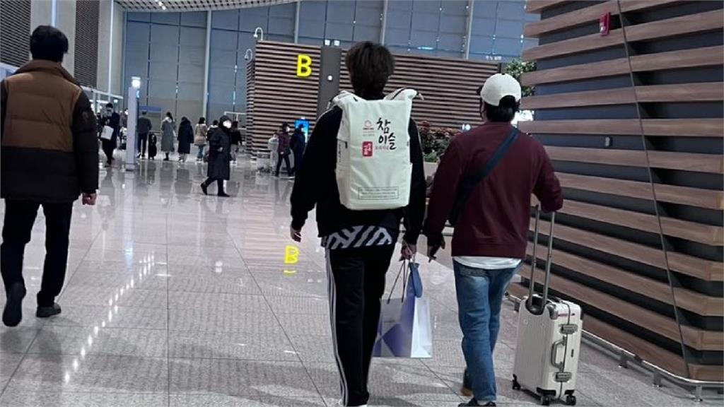 南韓政府宣布，中國旅客「入境前後」需實施PCR篩檢。圖／翻攝自推特