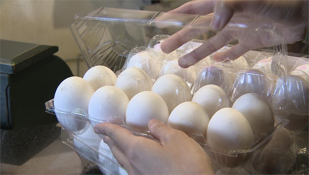 雞蛋價格本週凍漲。圖／台視新聞（資料畫面）