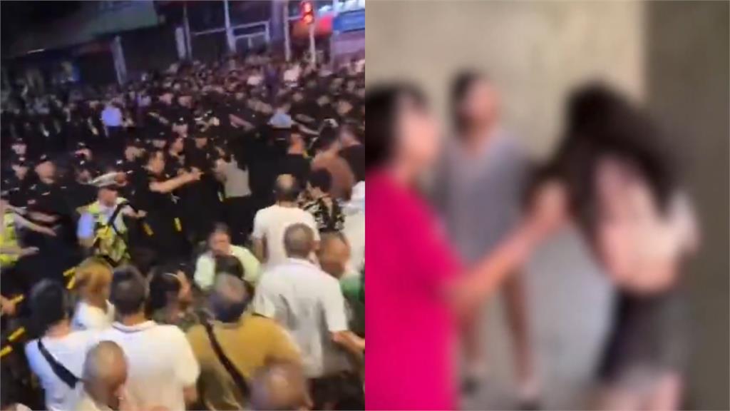 四川少女遭霸凌，引發民眾群聚抗議。圖／翻攝自李老師不是你老師X帳號