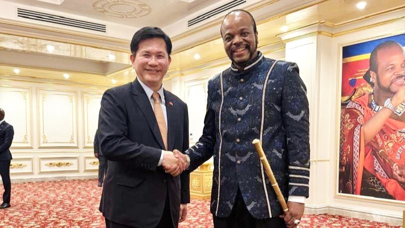 突破封鎖從歐洲轉飛！林佳龍順抵史瓦帝尼 府方才宣布指派外長任特使