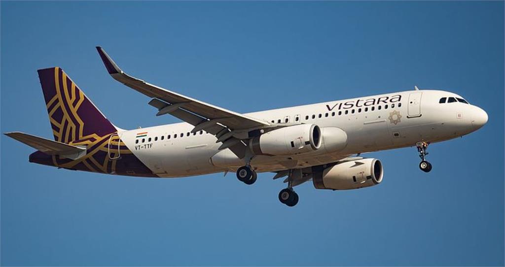 印度一架從新德里飛往香港的塔新航空班機，機上53位乘客確診。示意圖／翻攝自維基百科