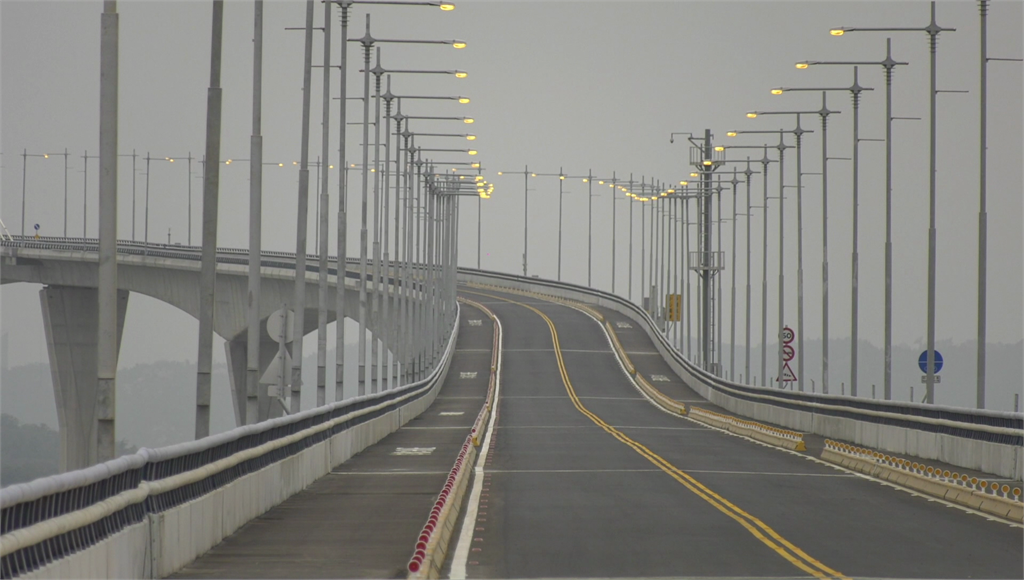 「金門大橋」正式通車。圖／台視新聞