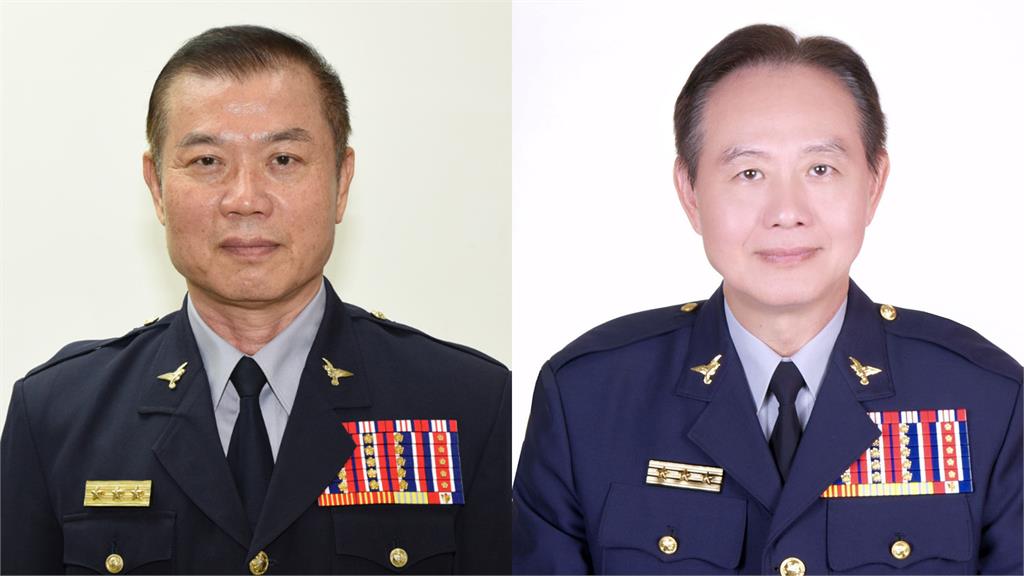 高雄市警局長李永癸（圖左）、台南市警局長周幼偉（圖右）遭拔官。圖：台視新聞