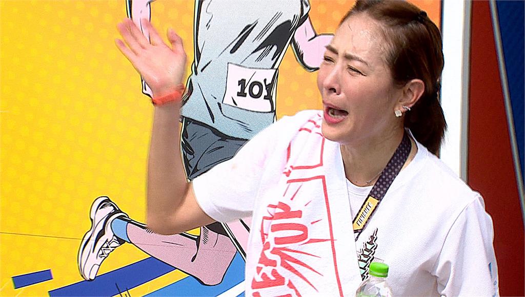 台北101垂直馬拉松開跑 ！賈永婕26分01秒完賽　累喊「下午不跑了」