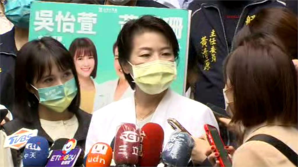 無黨籍台北市長參選人黃珊珊。圖／台視新聞