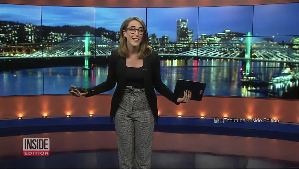 美國奧勒岡女主播Maggie Vespa高腰褲穿著遭網友批評，主播台上高EQ回應