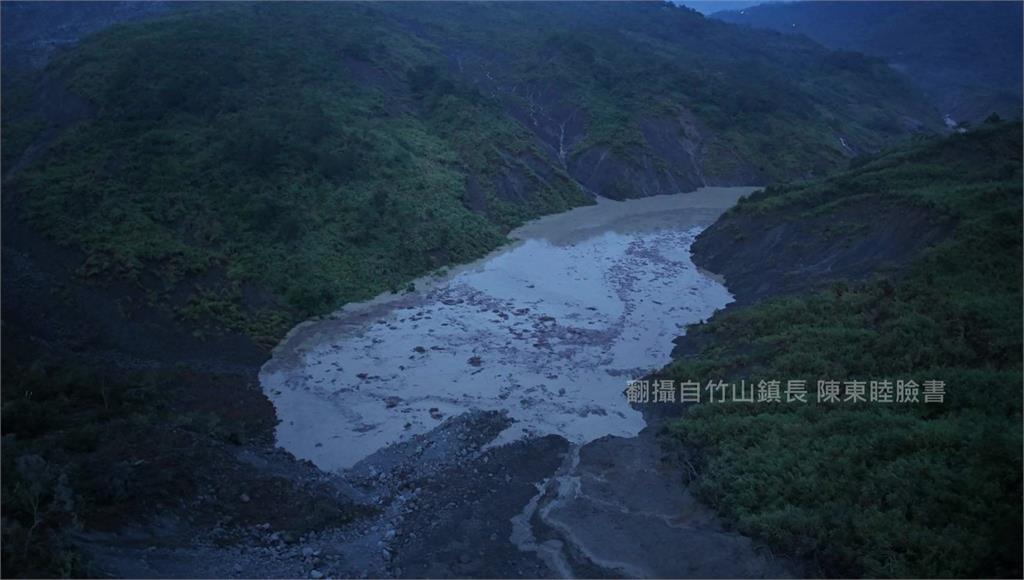 清水溪疑形成「堰塞湖」！ 竹山鎮長示警下游：發現異常快撤離