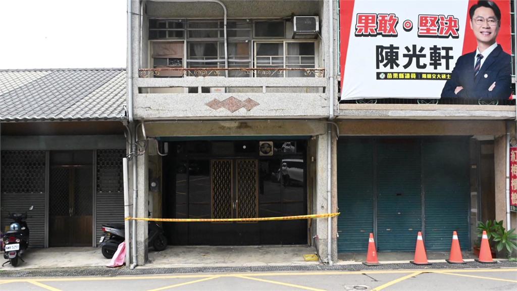 選舉恐嚇？ 苗栗縣議員懸掛看板民宅遭槍擊