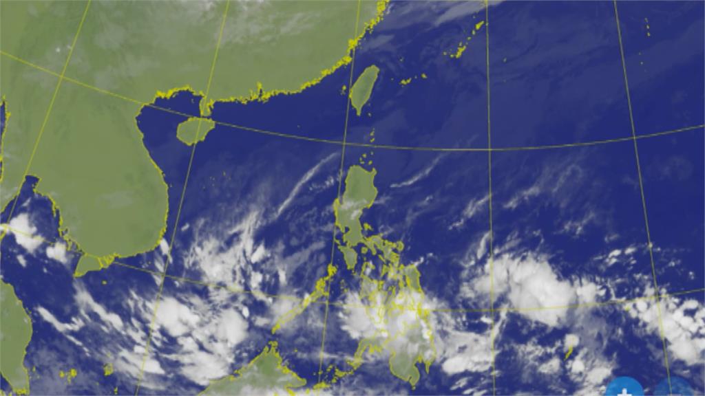 今年第一號颱風可能將在明、後天生成。圖／翻攝自氣象局