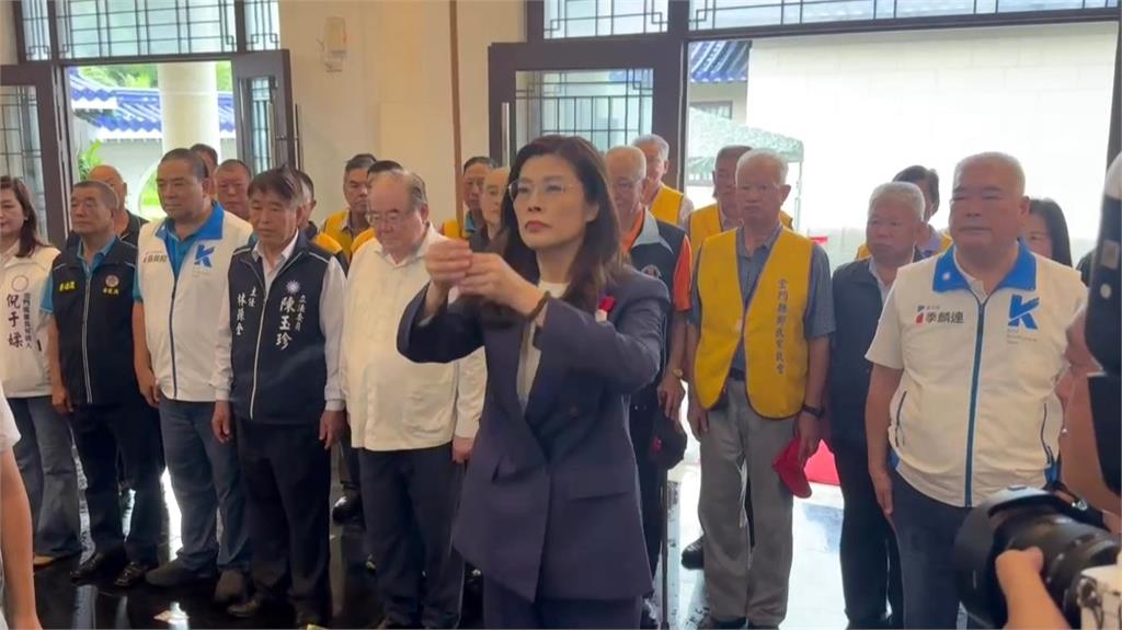 與賴總統金門追思「同場不同台」 鄭麗文重申兩岸和平主張