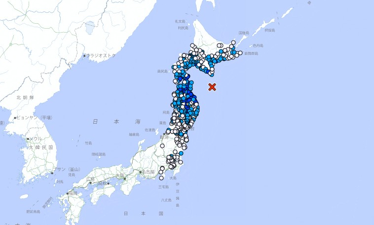 青森多起規模5以上餘震!今晨5:52規模6.4 最大震度4級
