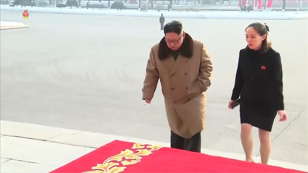 北韓領導人金正恩（左）與其胞妹金與正（右）。圖／資料照，翻攝自AP Direct