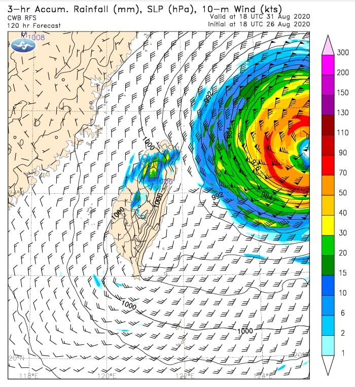 熱帶性低氣壓預估週六會發展為今年第9號颱風「梅莎」。圖：翻攝自Facebook/鄭明典