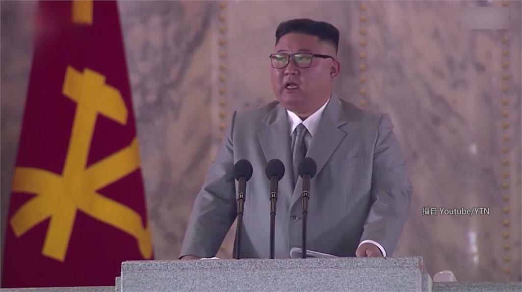 北韓領導人金正恩。圖：台視新聞（翻攝自YTN）