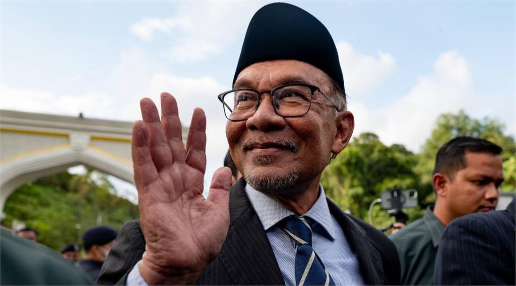 馬來西亞第10任總理安華。圖／翻攝自Twitter@ Anwar Ibrahim