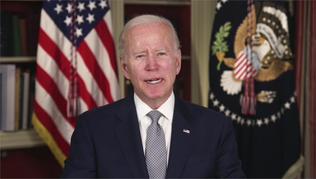 美國總統拜登（Joe Biden）5月12日主持第二次全球COVID-19疫情峰會。圖／翻攝自AP Direct