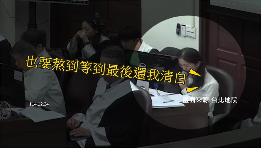 應曉薇答辯痛哭喊「虎頭鍘斬檢」 網全驚呆：法庭演花系列？