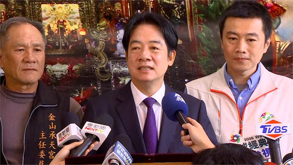 賴總統除夕回老家拜年 預告「開工日邀五院茶敘」盼捐棄成見共同合作