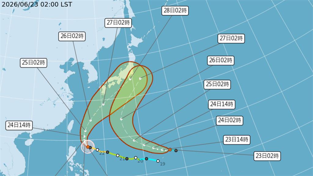 雙颱效應？米克拉升格強颱北轉 無花果颱風最快今生成 
