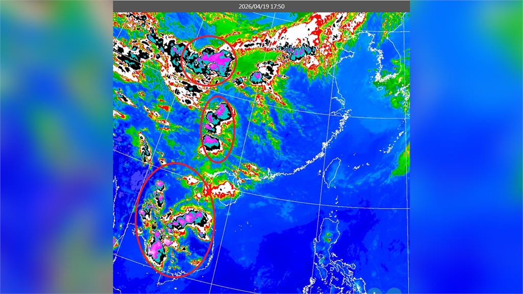 季節轉變中！ 鄭明典PO雲圖：對流變強了