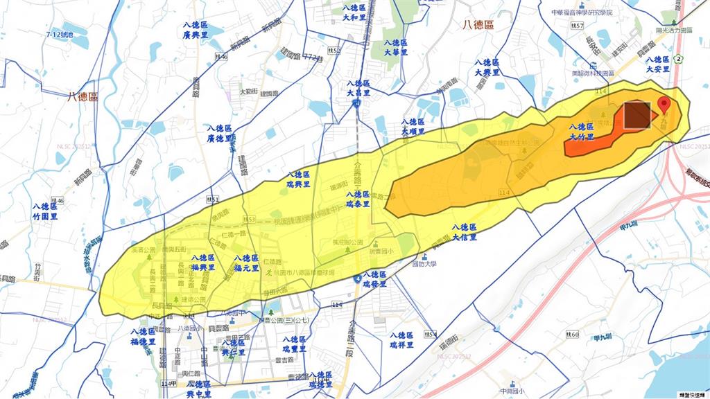 桃園八德掩埋場火警！ 下風處15里快關窗防異味