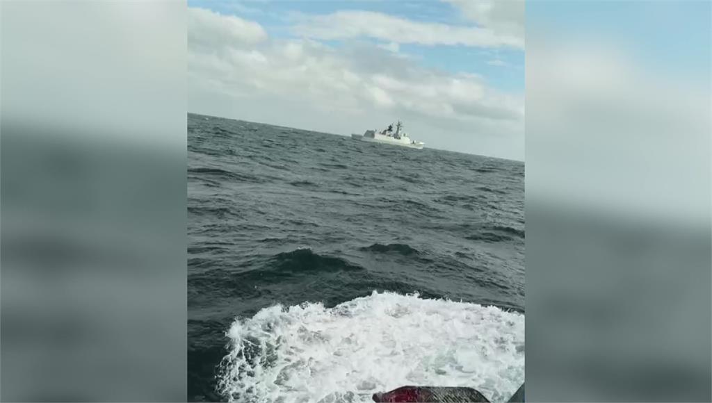 共軍圍台軍演前一天 漁民與中軍艦「正面相逢」