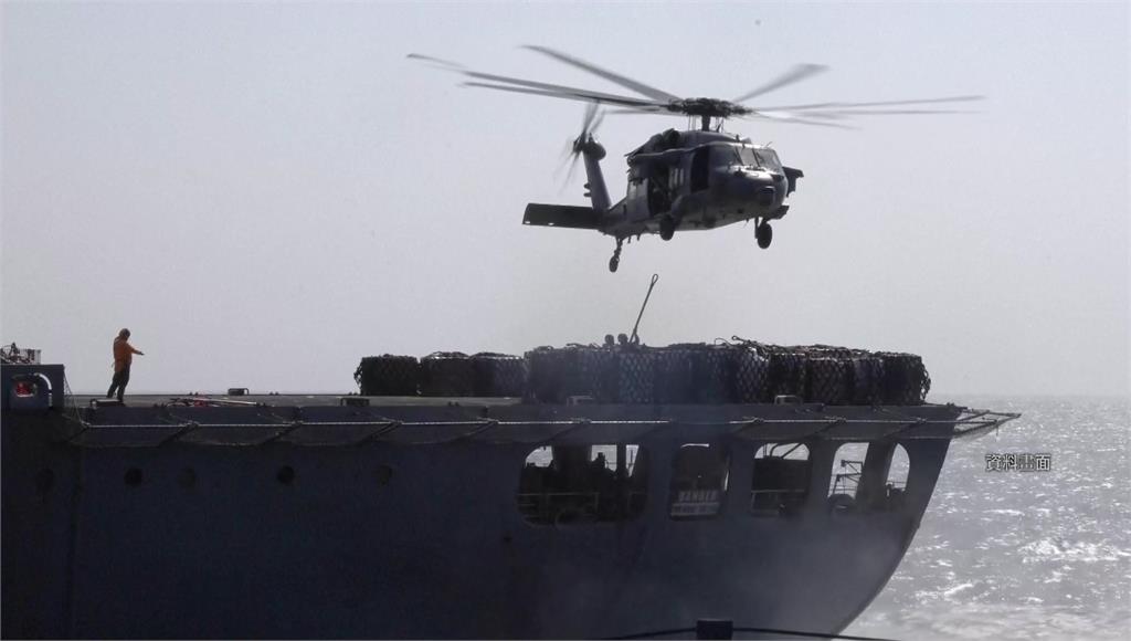 美軍直升機迫降阿拉伯海 傳1機組員失聯