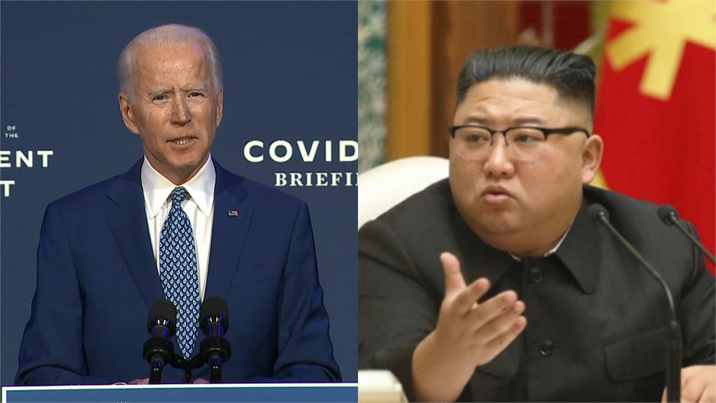 美國總統當選人拜登、北韓領導人金正恩。組合圖：AP Direct