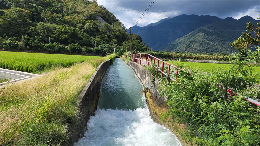 臺東管理處關山圳。圖／農業部農田水利署提供