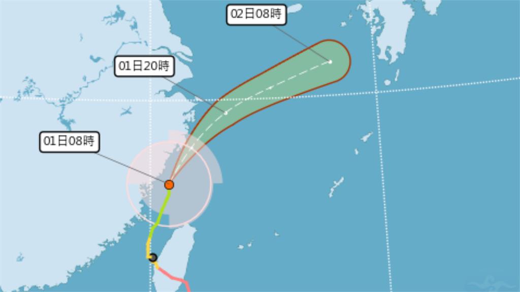 台灣本島警報解除！輕颱康芮暴風圈遠離 最快11：...