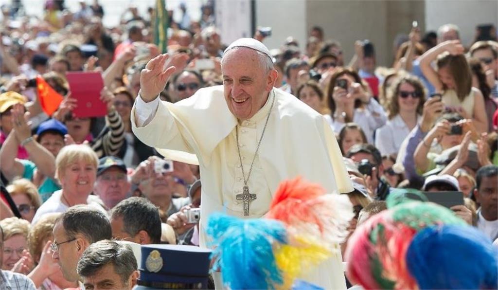 天主教教宗方濟各（Pope Francis）。圖／翻攝自Twitter @Pontifex