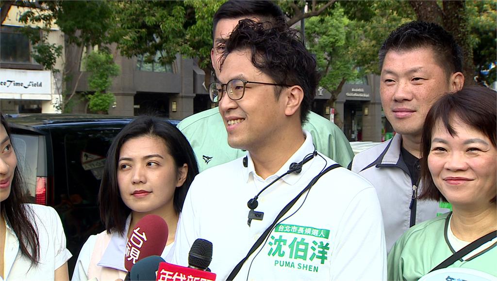 北市選戰網媒民調曝 沈伯洋領先蔣萬安逾3成