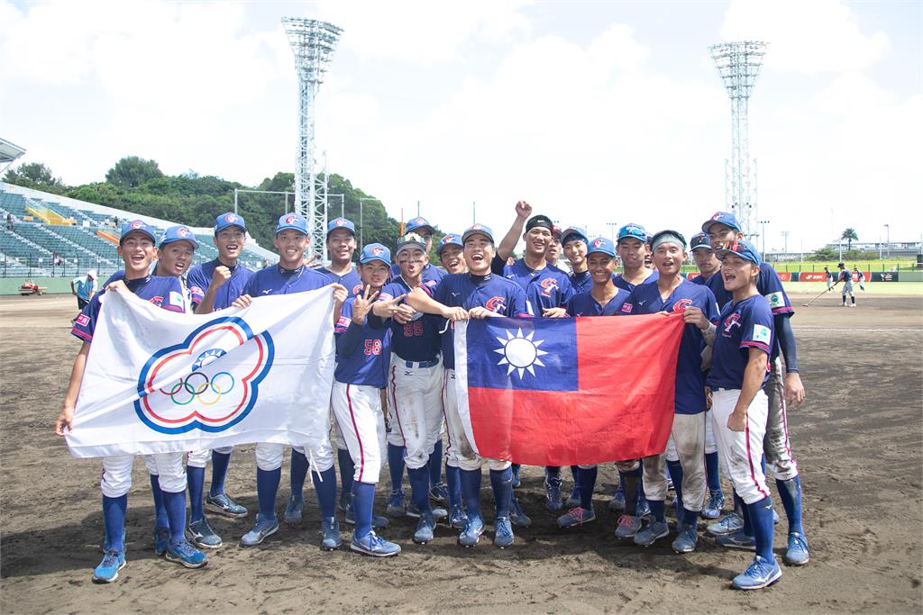 台灣隊先前以3：2擊敗韓國隊，獲得銅牌。圖／中華棒協提供