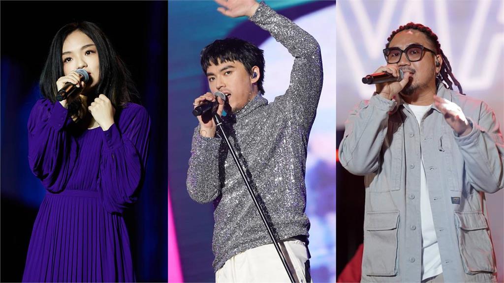 「金曲2王1后」將首次在台北跨年晚會合體演出。圖／翻攝自Facebook@LaLa徐佳瑩、HUSH、Matzka