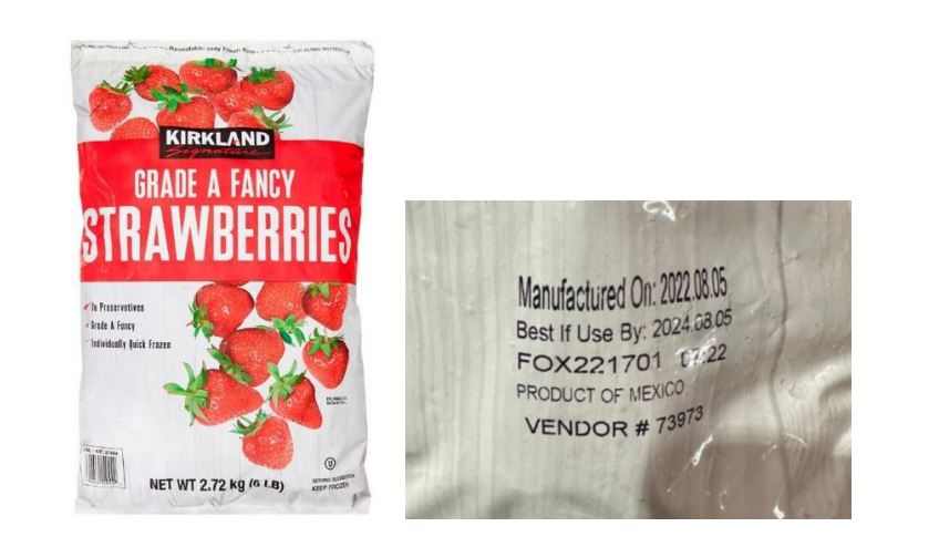好市多公布冷凍草莓補償方案。圖／好市多提供