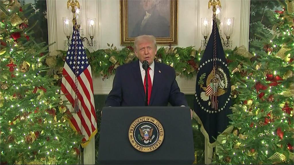 川普全國演說盼挽民心 嗆拜登留爛攤、喊發國軍「戰士紅利」