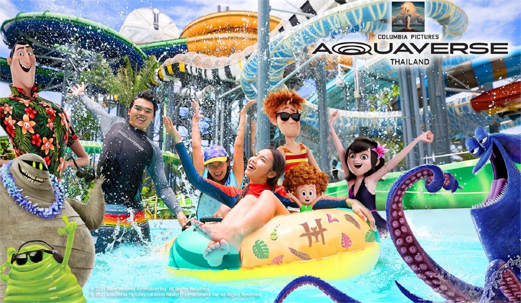 索尼影業在泰國芭達雅打造全球第一座「哥倫比亞電影主題樂園」。圖／翻攝自Twitter @Sony Pictures