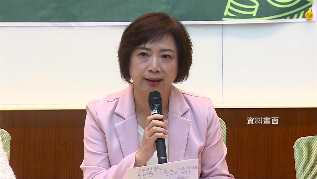 傳出綠委何欣純將參選2026台中市長。圖／台視新聞（資料畫面）